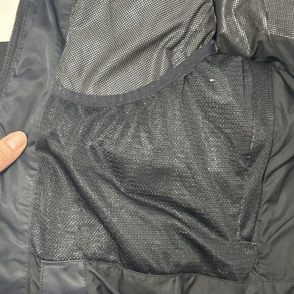 Columbia Thermal Omni Heat Hooded Duck Down Black Puffer Ski Jacket Womens large - Picture 7 of 15